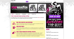 Desktop Screenshot of pimpmansion.com